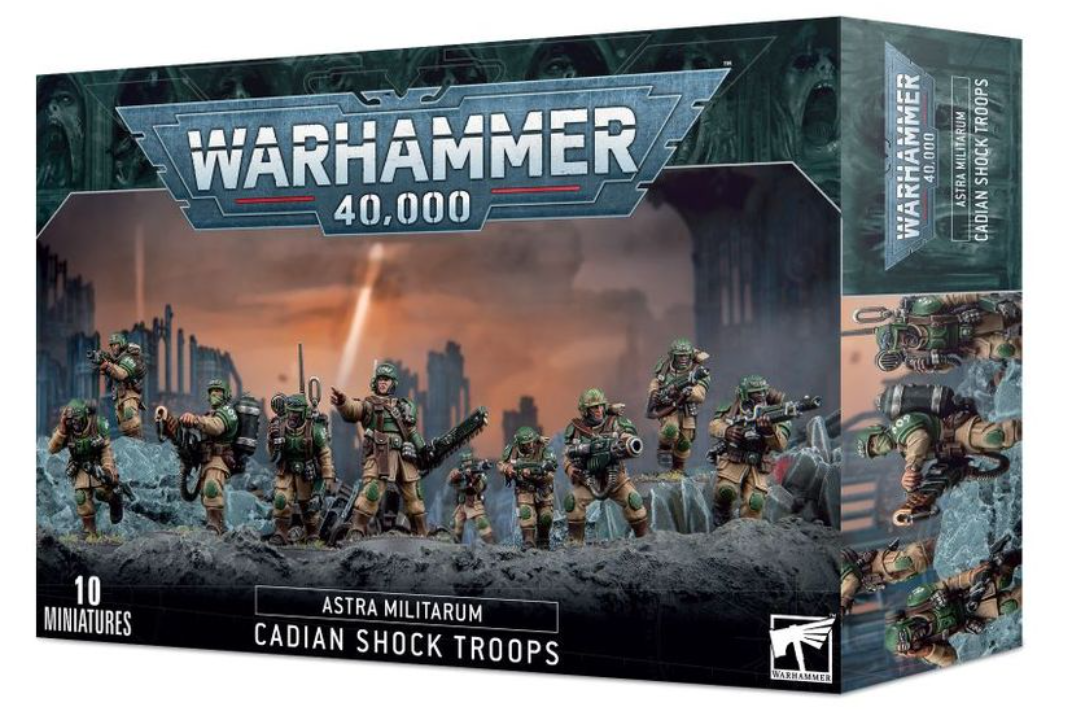 Astra Militarum-Cadian Shock Troops