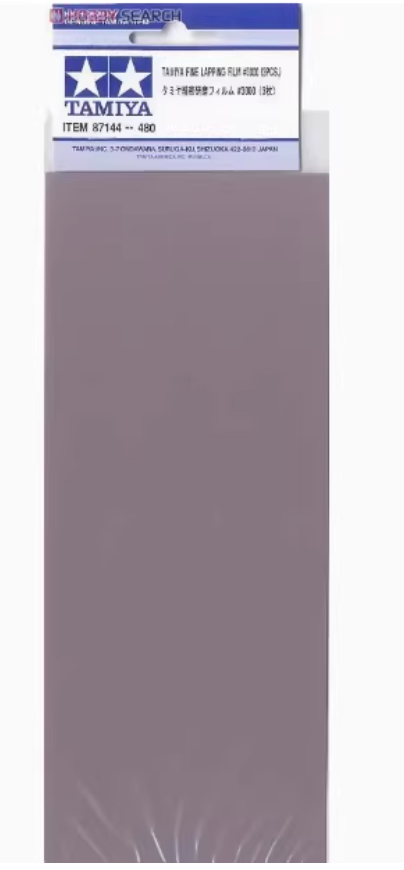 Tamiya finishing abrasives sanding paper