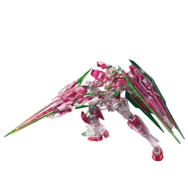 Bandai RG 1/144 Gundam Base Limited 00 QAN[T] Full Saber [Trans-Am Clear]