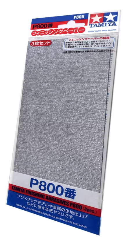 Tamiya finishing abrasives sanding paper