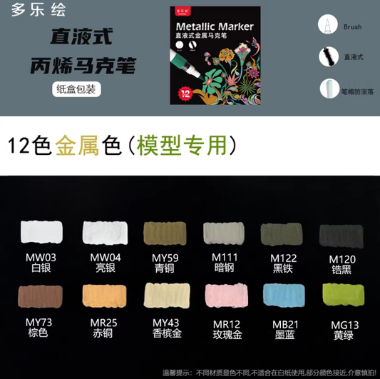 Doloha Metallic Marker