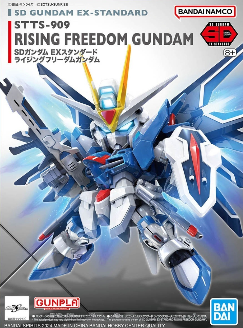 SD Gundam EX-Standard Rising Freedom Gundam.