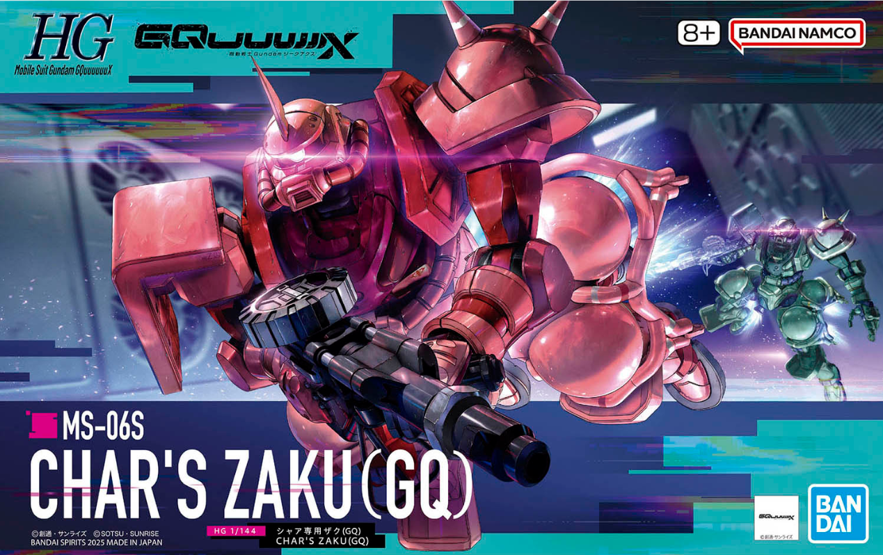 HG 1/144 Char's Zaku (GQ)