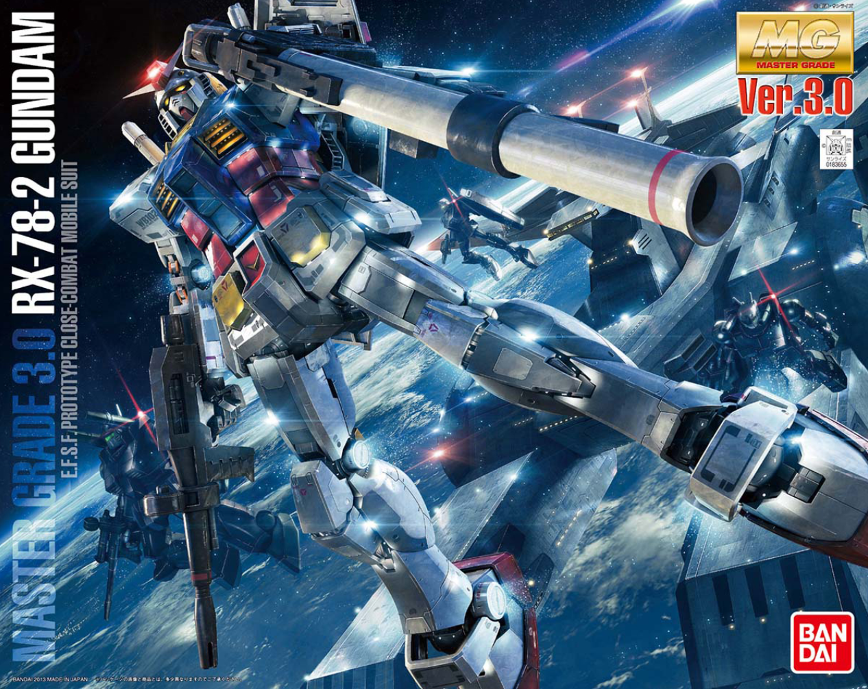 MG 1/100 RX-78-2 Gundam Version 3.0