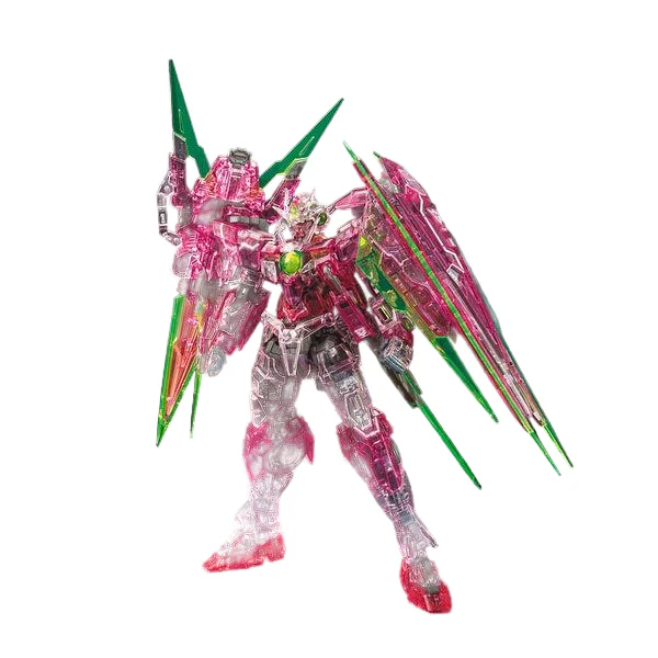 Bandai RG 1/144 Gundam Base Limited 00 QAN[T] Full Saber [Trans-Am Clear]