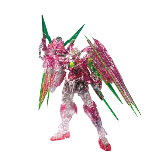 Bandai RG 1/144 Gundam Base Limited 00 QAN[T] Full Saber [Trans-Am Clear]