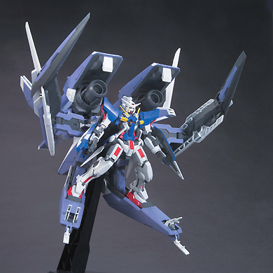 HG GN Arms Type E + Gundam Exia (Transam Mode)