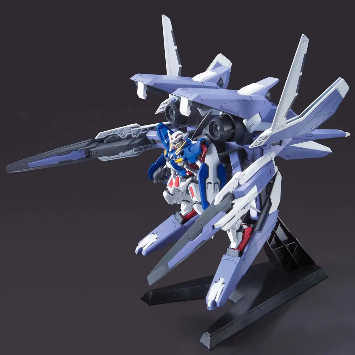 HG GN Arms Type E + Gundam Exia (Transam Mode)