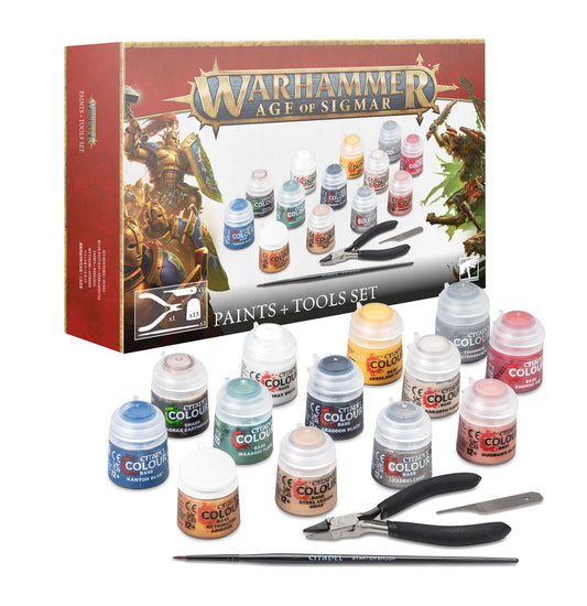 Warhammer Age of Sigmar: Paint + Tool