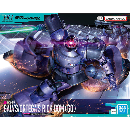 HG 1/144 GAIA'S/ORTEGA’S RICK DOM(GQ)